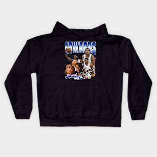 Anthony Edwards Retro Collage Kids Hoodie